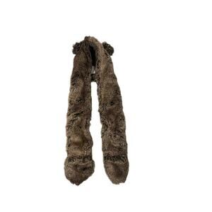 Baby & Child Restoration Hardware Faux Fur Bear Ears Hat and Mittens Size 2-4 Y